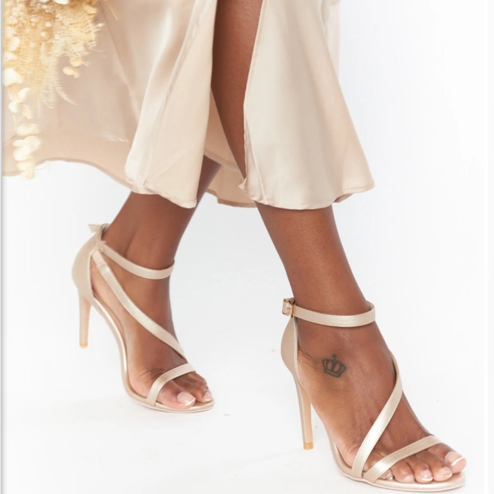 Show Me Your Mumu x Diverse Style Crossover Strap Heel